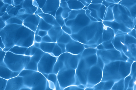 a water pattern representing the mikvah